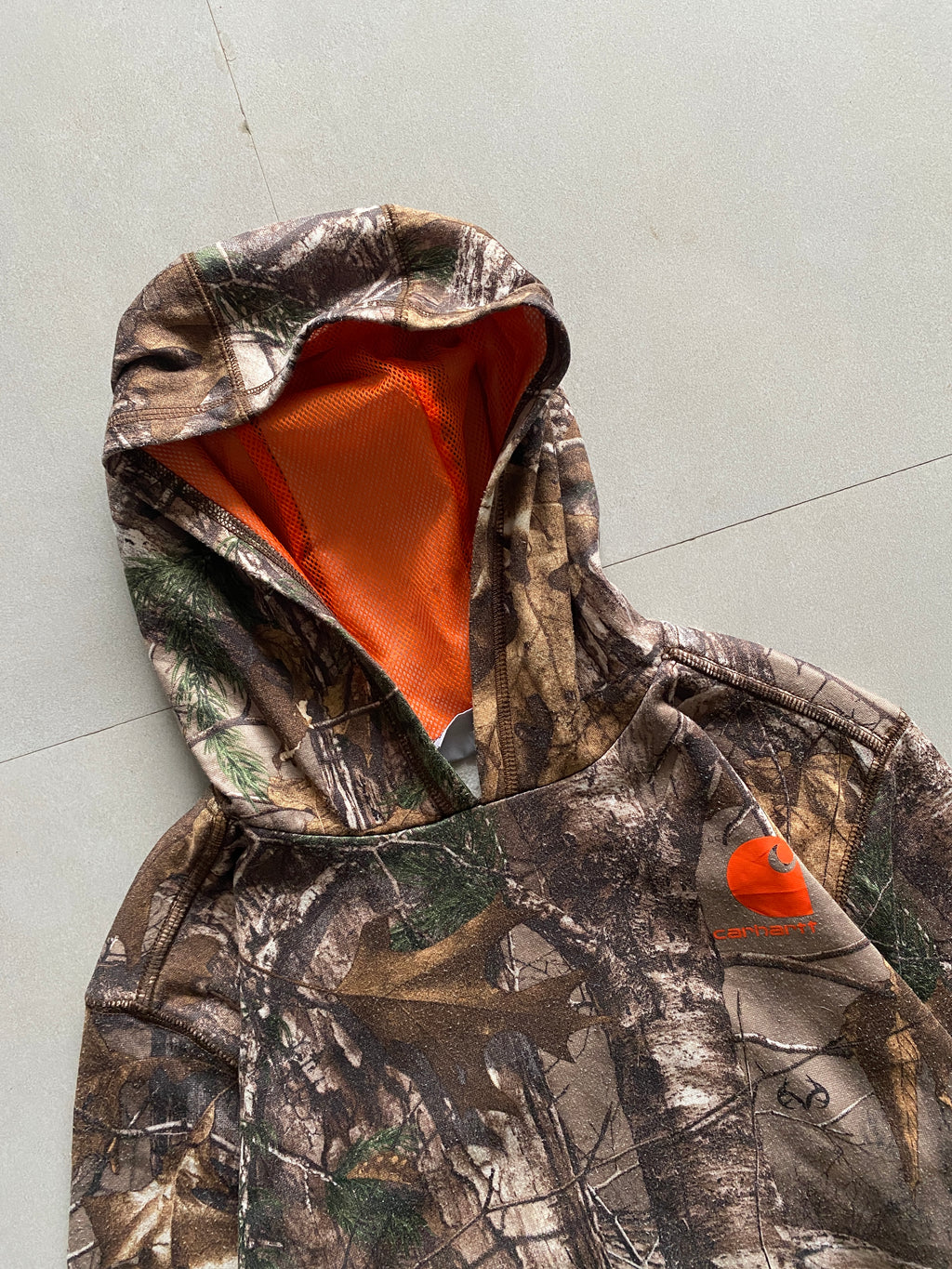 VINTAGE CARHARTT REALTREE HOODIE - XS