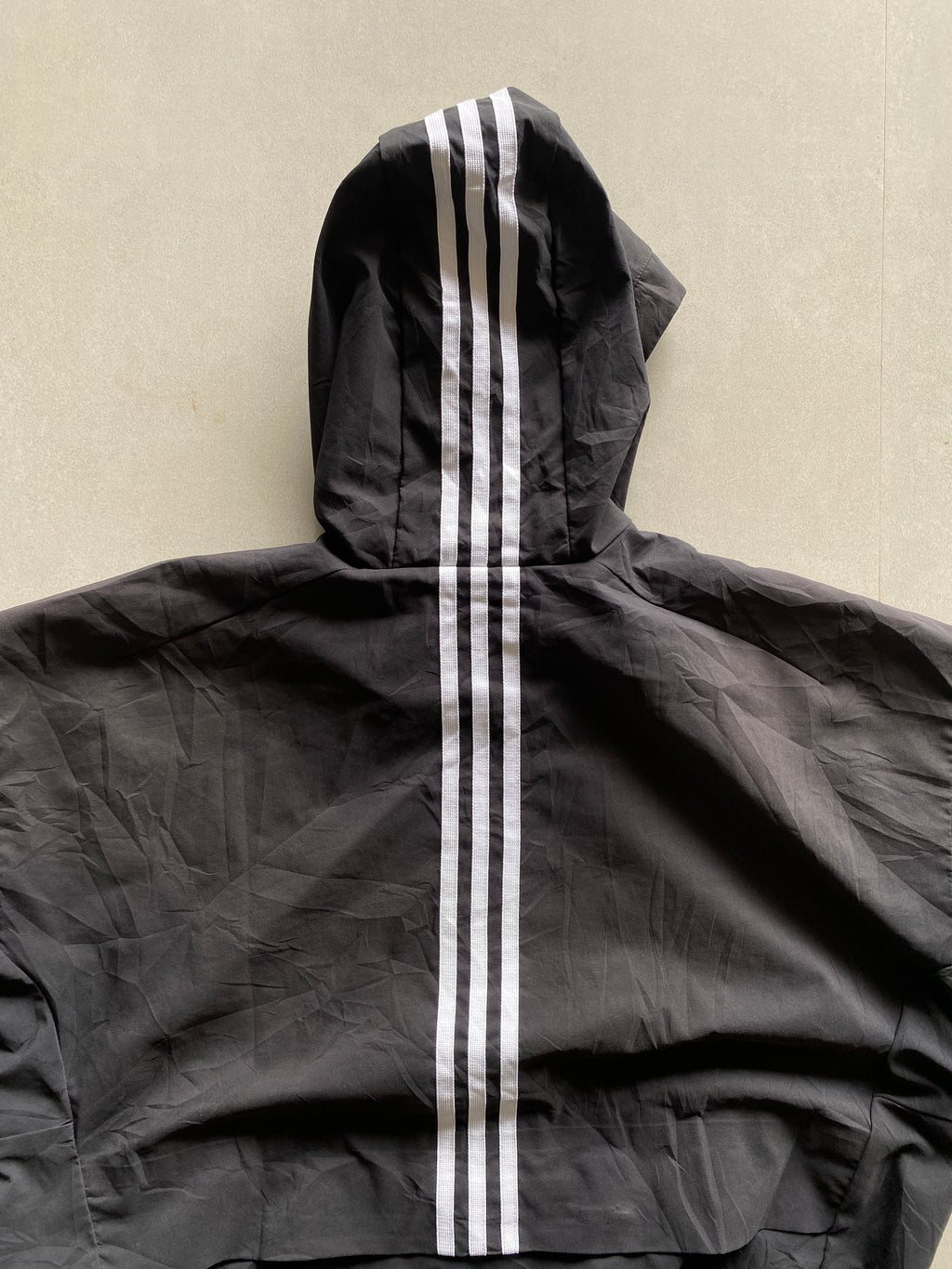 VINTAGE ADIDAS HOODED JACKET - XL