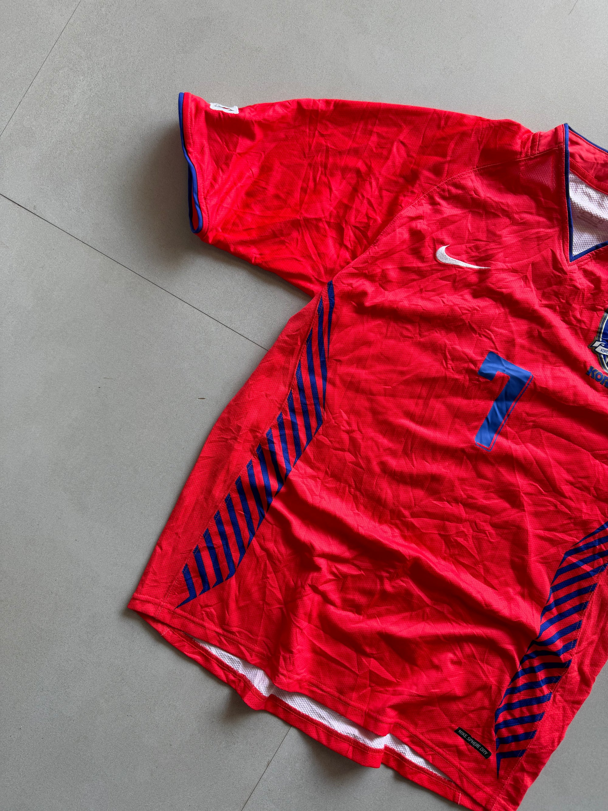 2006 NIKE SOUTH KOREA JERSEY (#7) - M