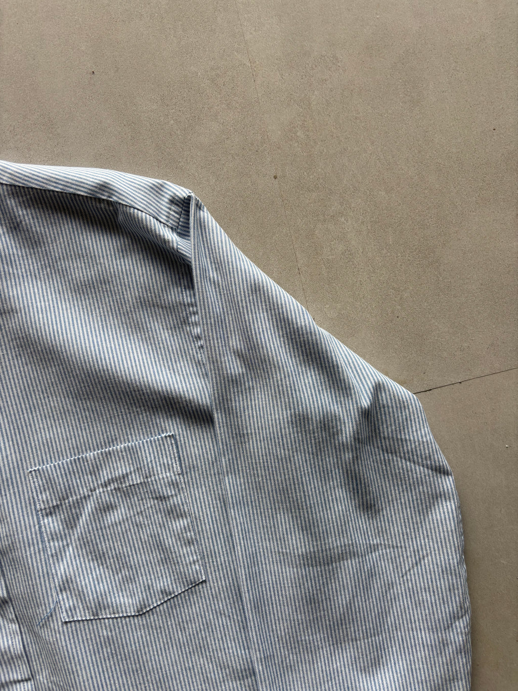 ARROW BLUE STRIPED SHIRT - L