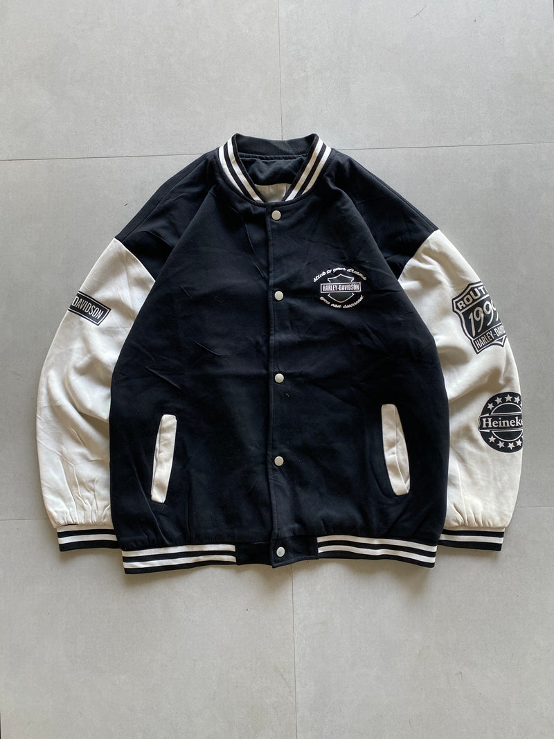 HARLEY DAVIDSON VARSITY JACKET (bootleg) - XL