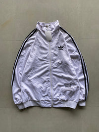 ADIDAS ORGINALS STRIPED JACKET - L