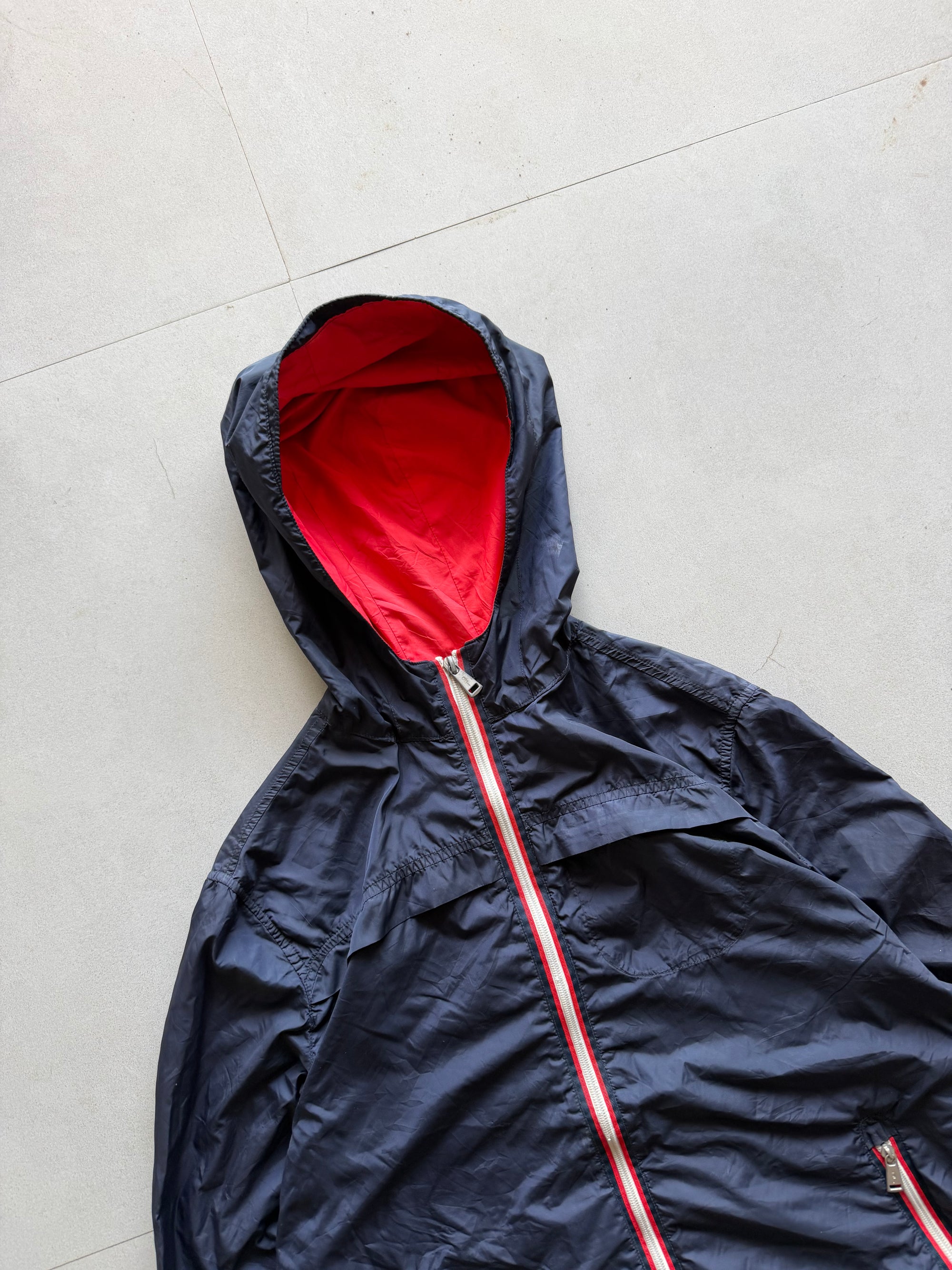 VINTAGE STYLE HOODED JACKET - M