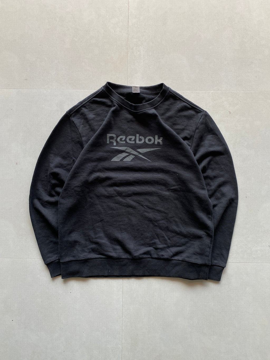 VINTAGE REEBOK BIG LOGO SWEATSHIRT - M