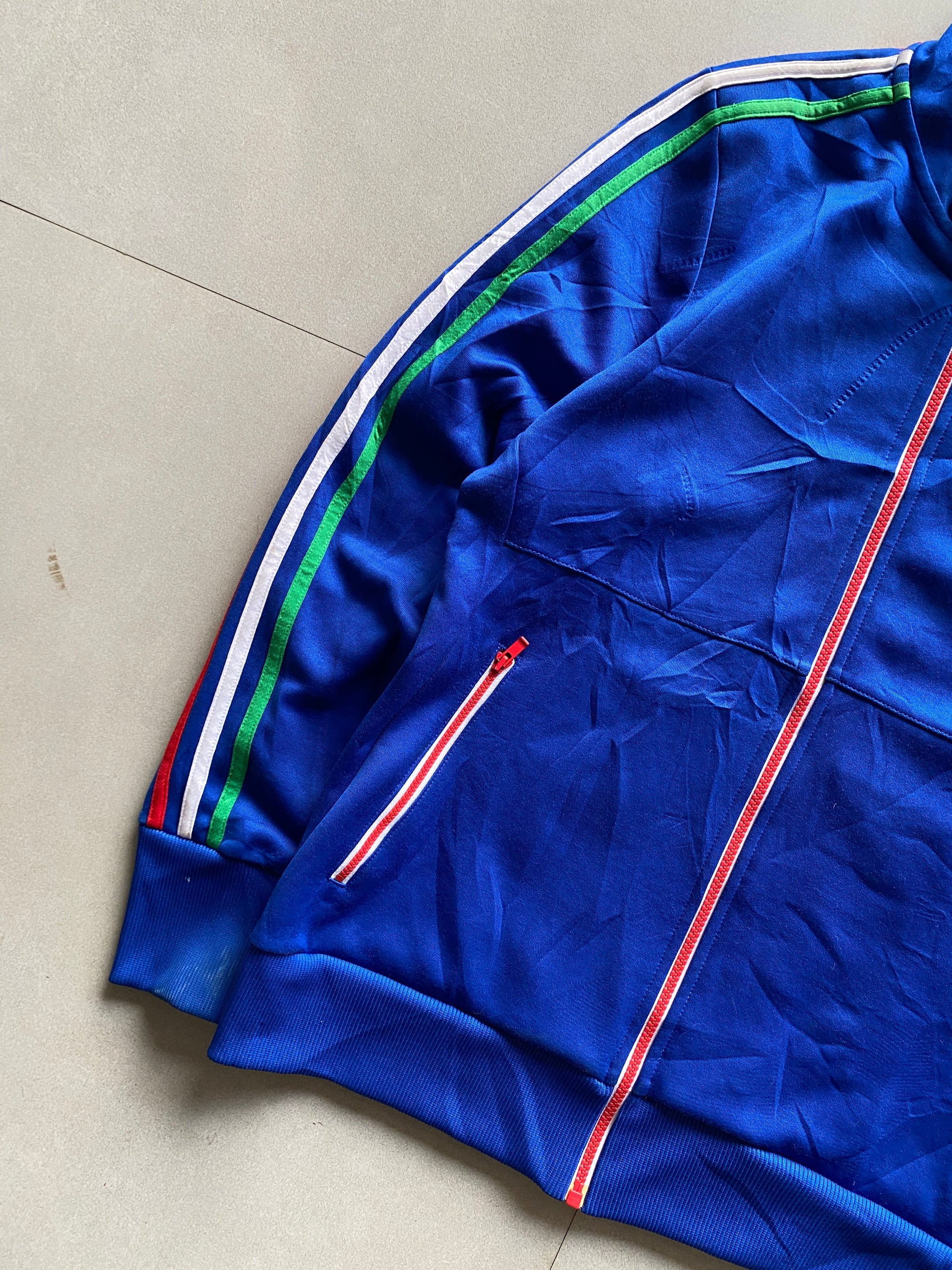 ADIDAS STRIPED JACKET - XS