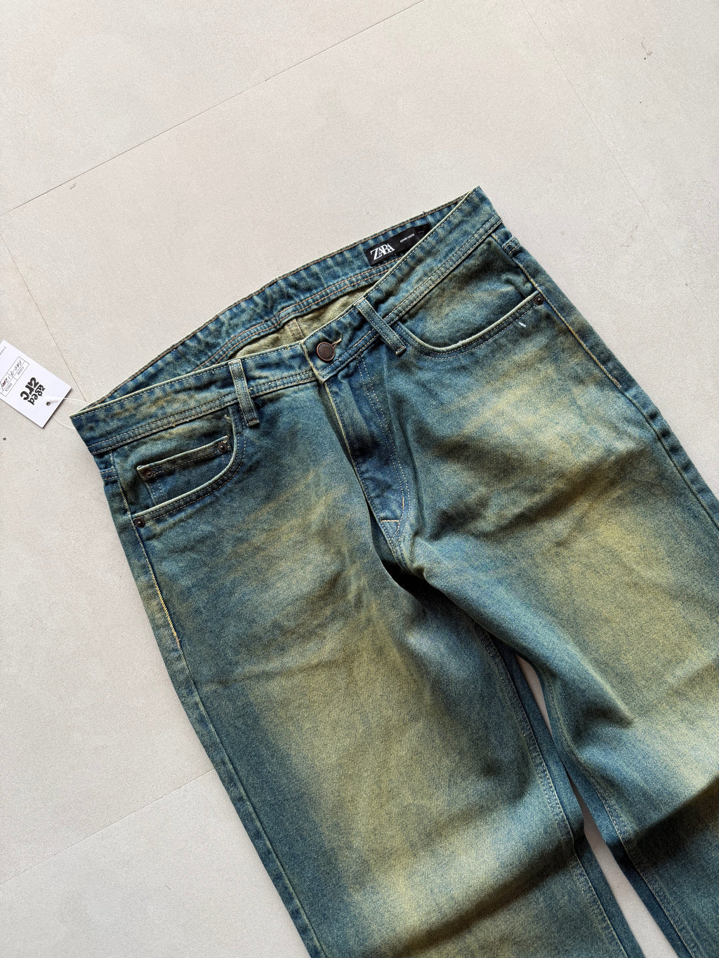 DARK GREEN WIDE LEG