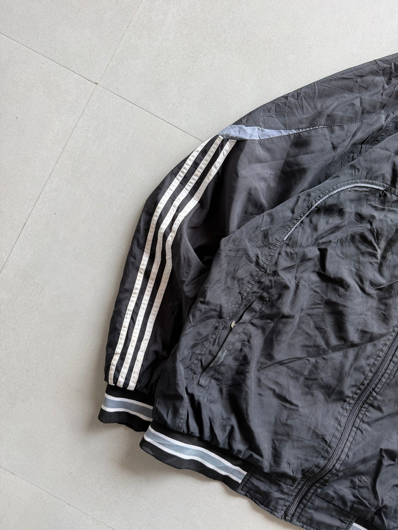 VINTAGE ADIDAS STRIPED JACKET - XL