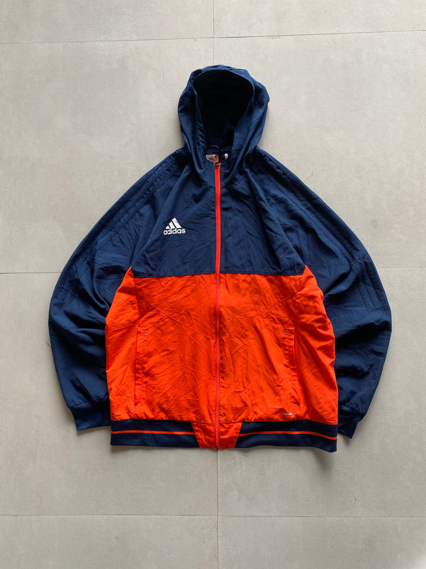 ADIDAS HOODED JACKET - XL