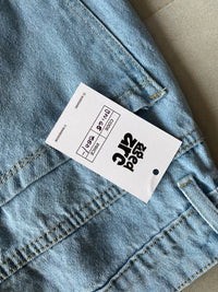 STRIGHT FIT DENIM - S