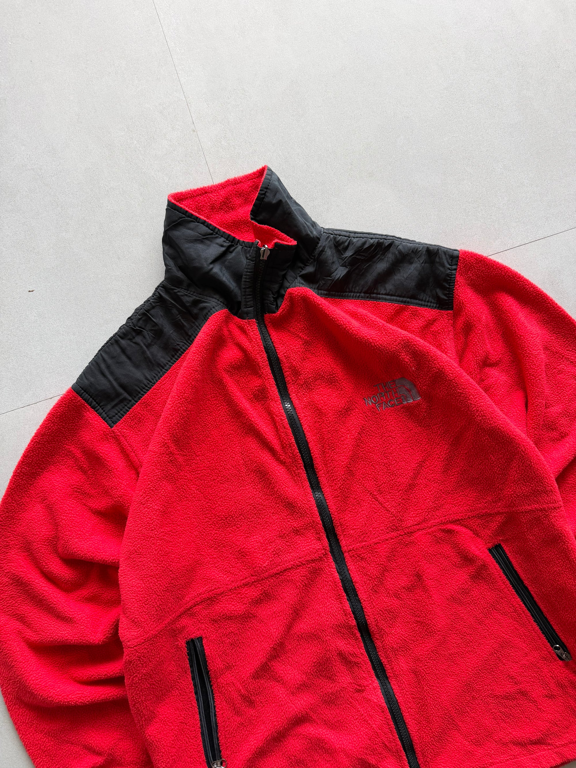 THE NORTH FACE FLEECE JACKET - L
