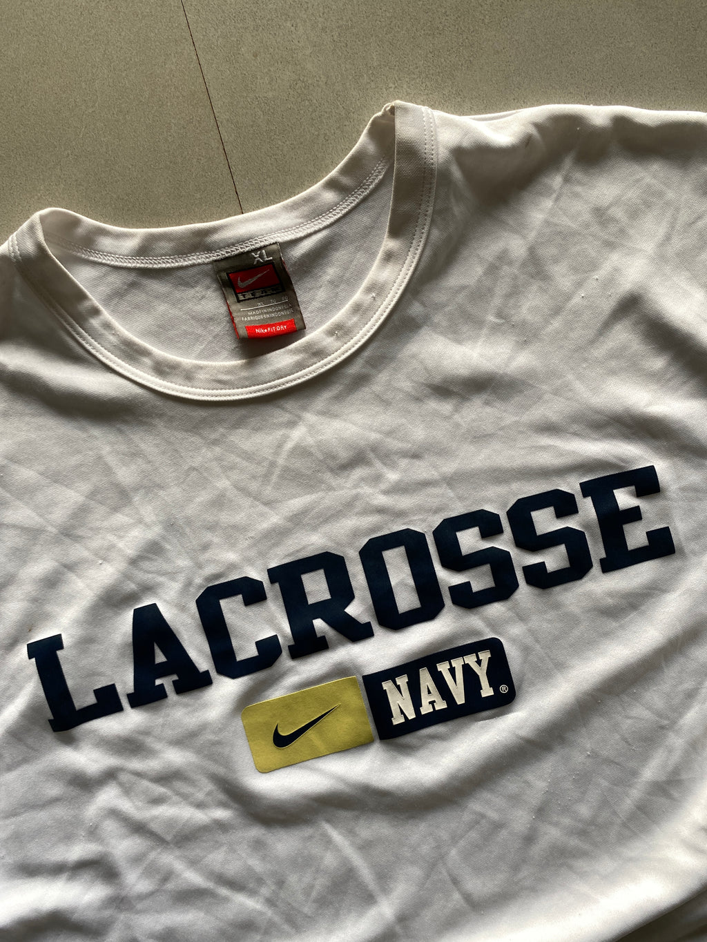 90s NIKE LACROSSE TEE - XL