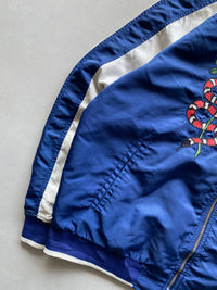 VINTAGE GAP EMBROIDERY BOMBER JACKET - XL