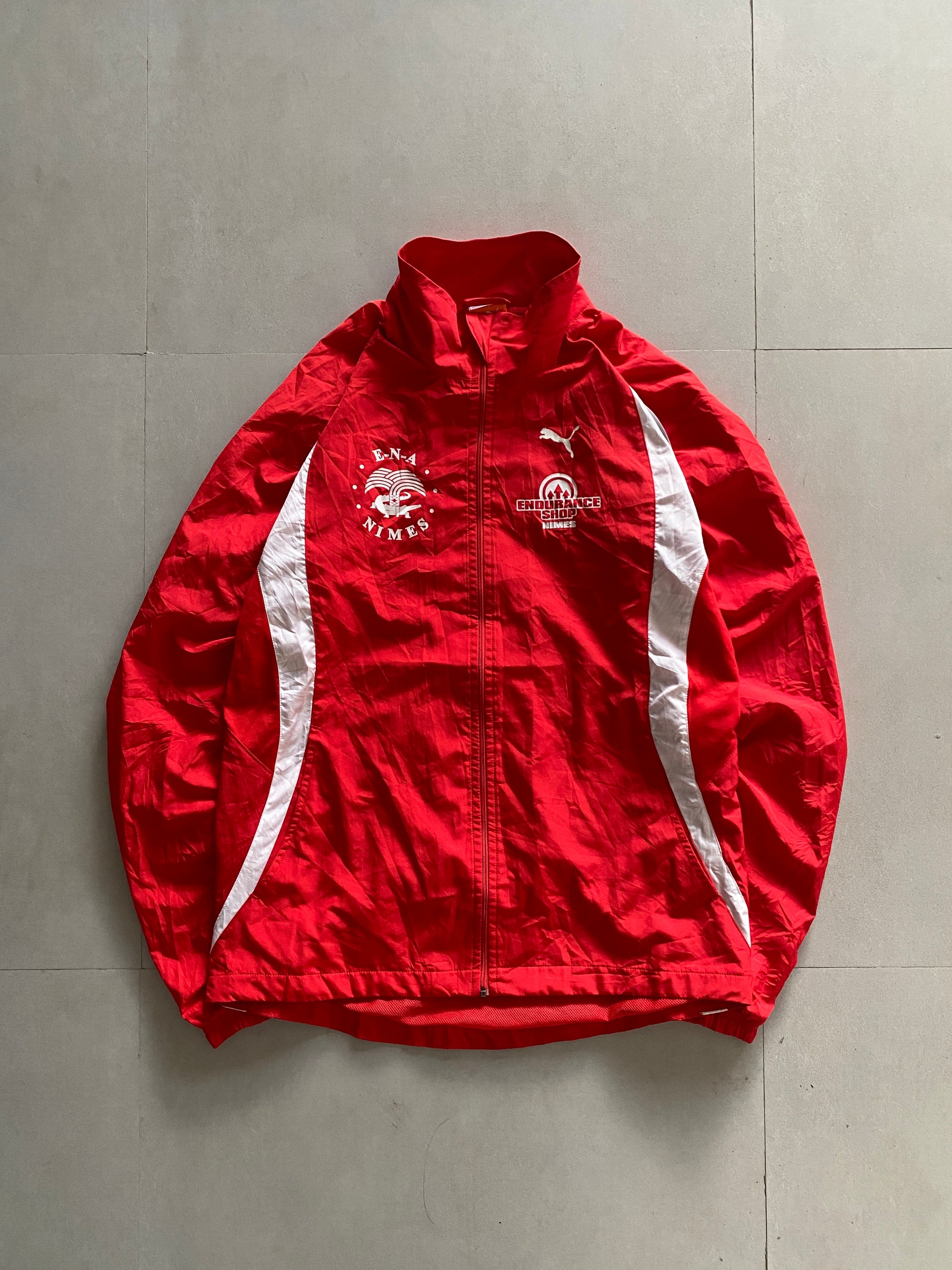 VINTAGE PUMA RED JACKET - M