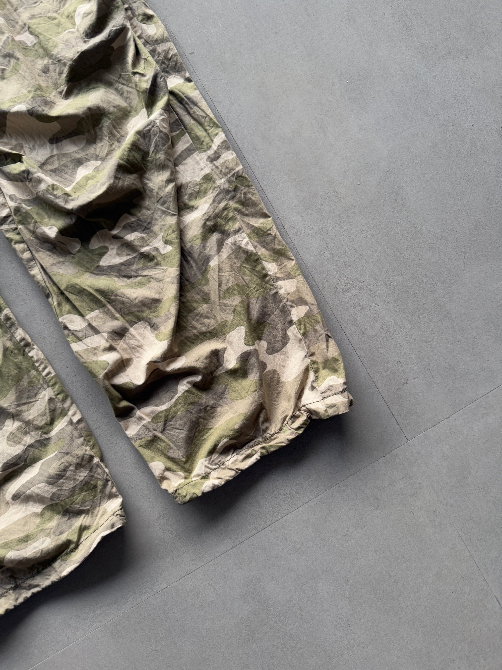 BAGGY CAMOU CARGO PANT - L