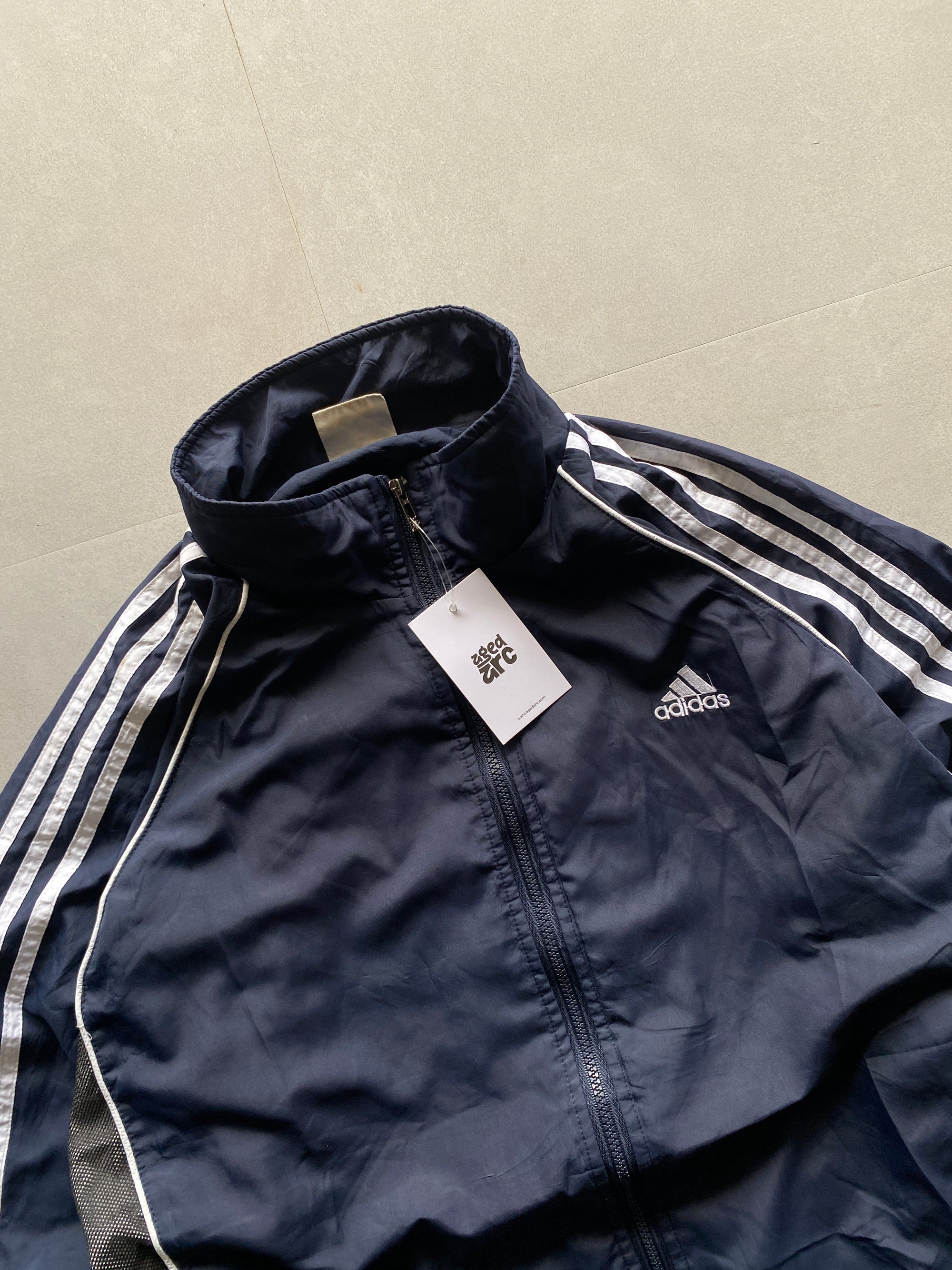 ADIDAS STRIPED JACKET - XXL