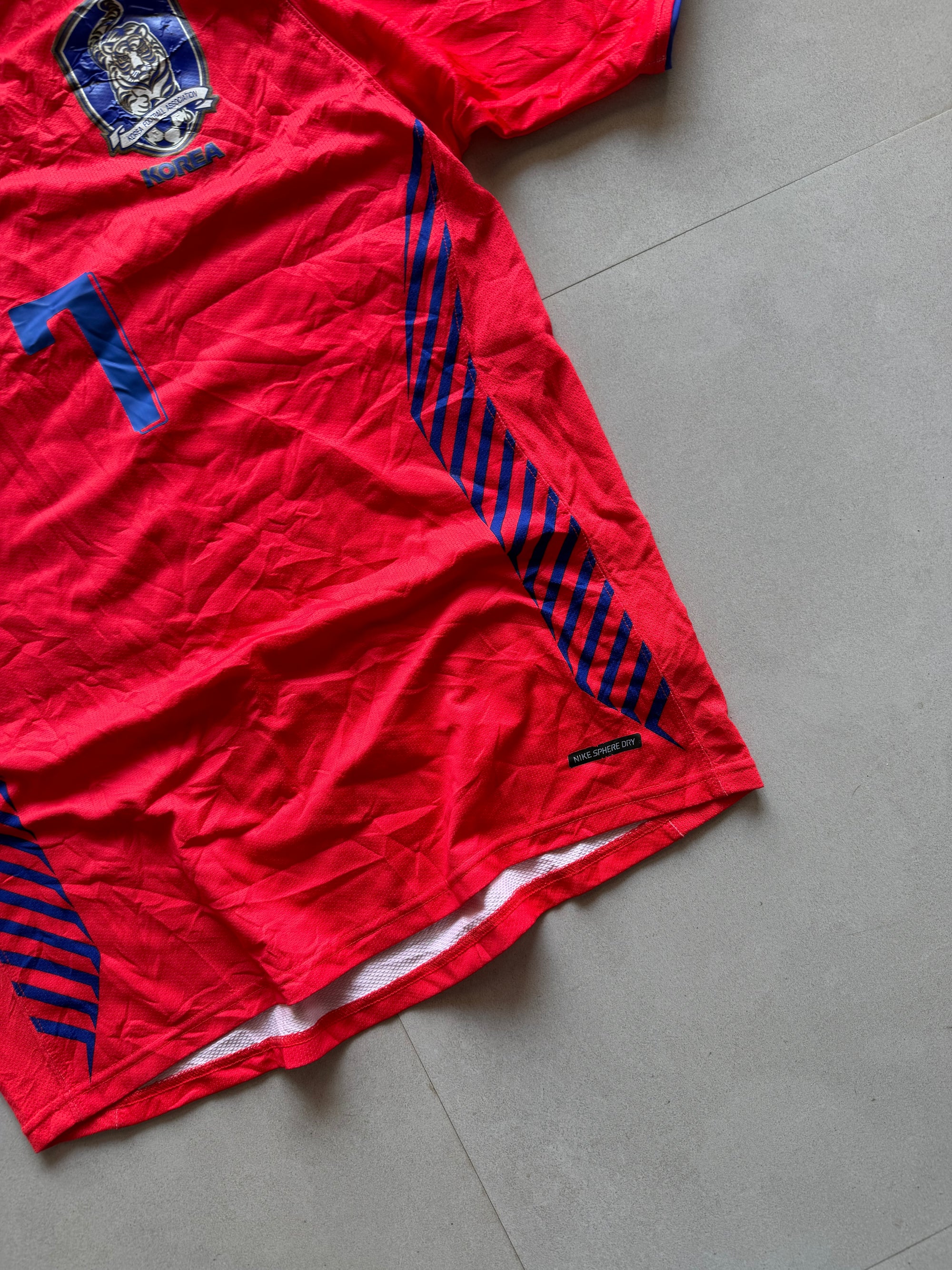 2006 NIKE SOUTH KOREA JERSEY (#7) - M
