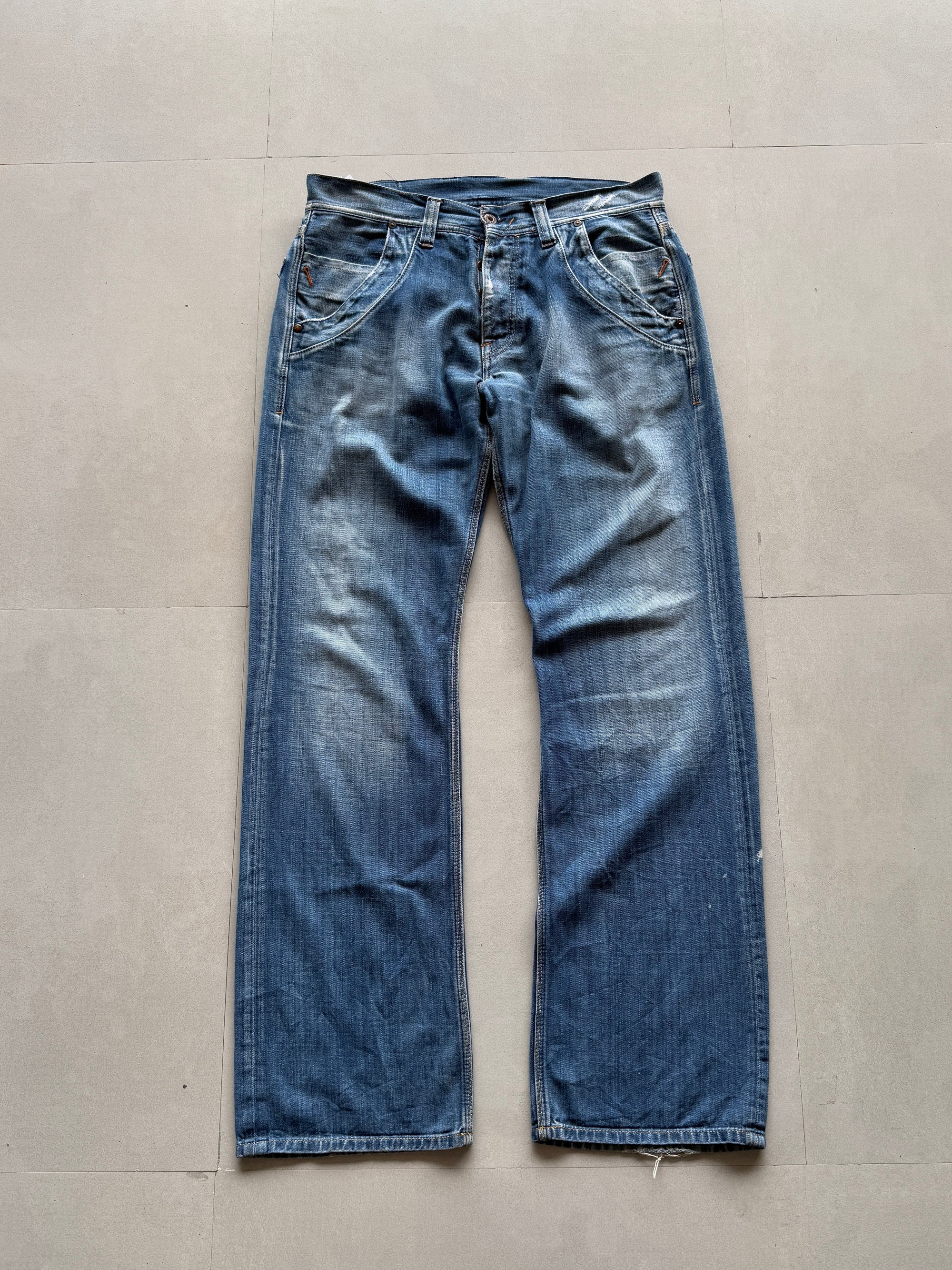 VINTAGE PEPE JEAN HEAVY DENIM - L