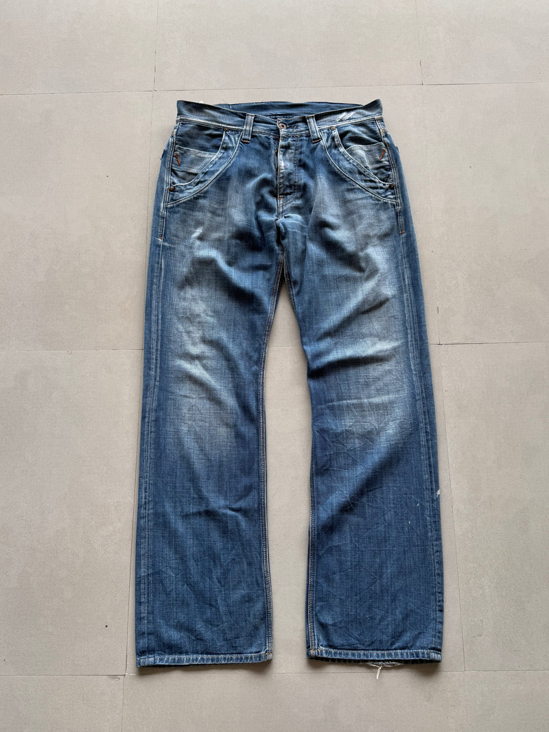 VINTAGE PEPE JEAN HEAVY DENIM - L