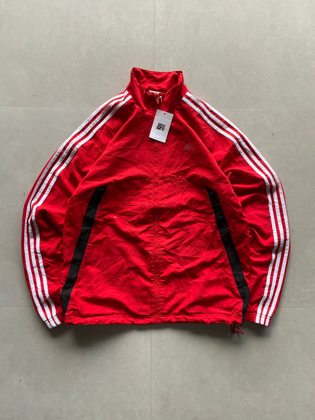 ADIDAS STRIPED JACKET - M