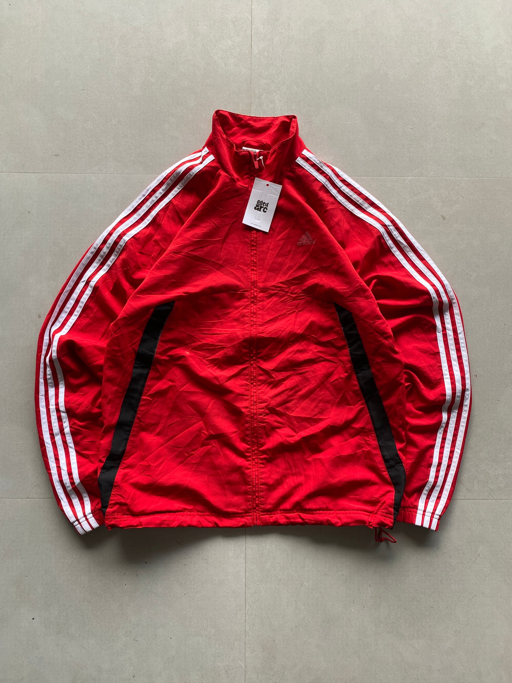ADIDAS STRIPED JACKET - M