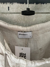 ALLEN BAGGY LINEN PANT - L