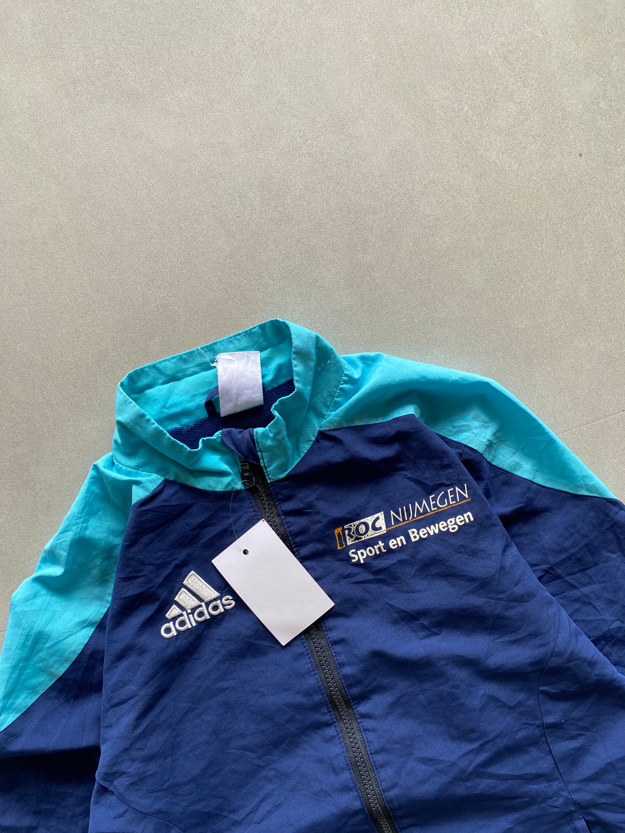 ADIDAS STRIPED JACKET - XS