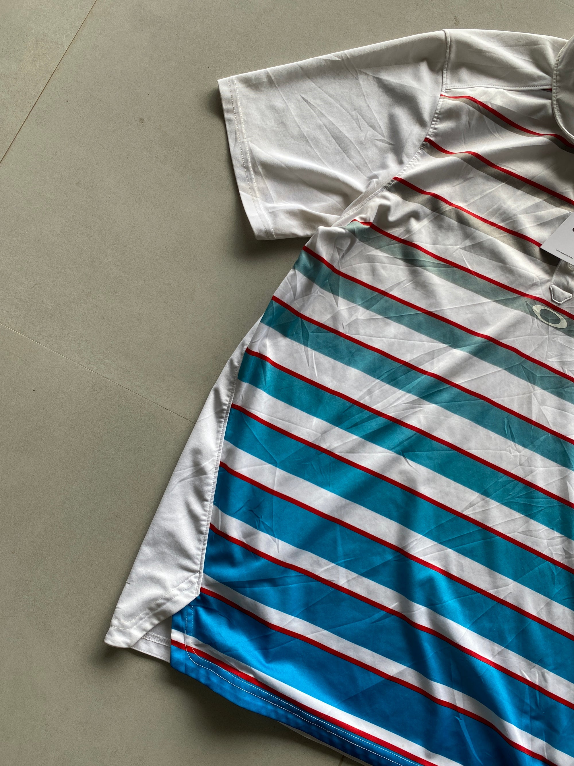 VINTAGE OAKLEY DRI-FIT POLO SHIRT - L