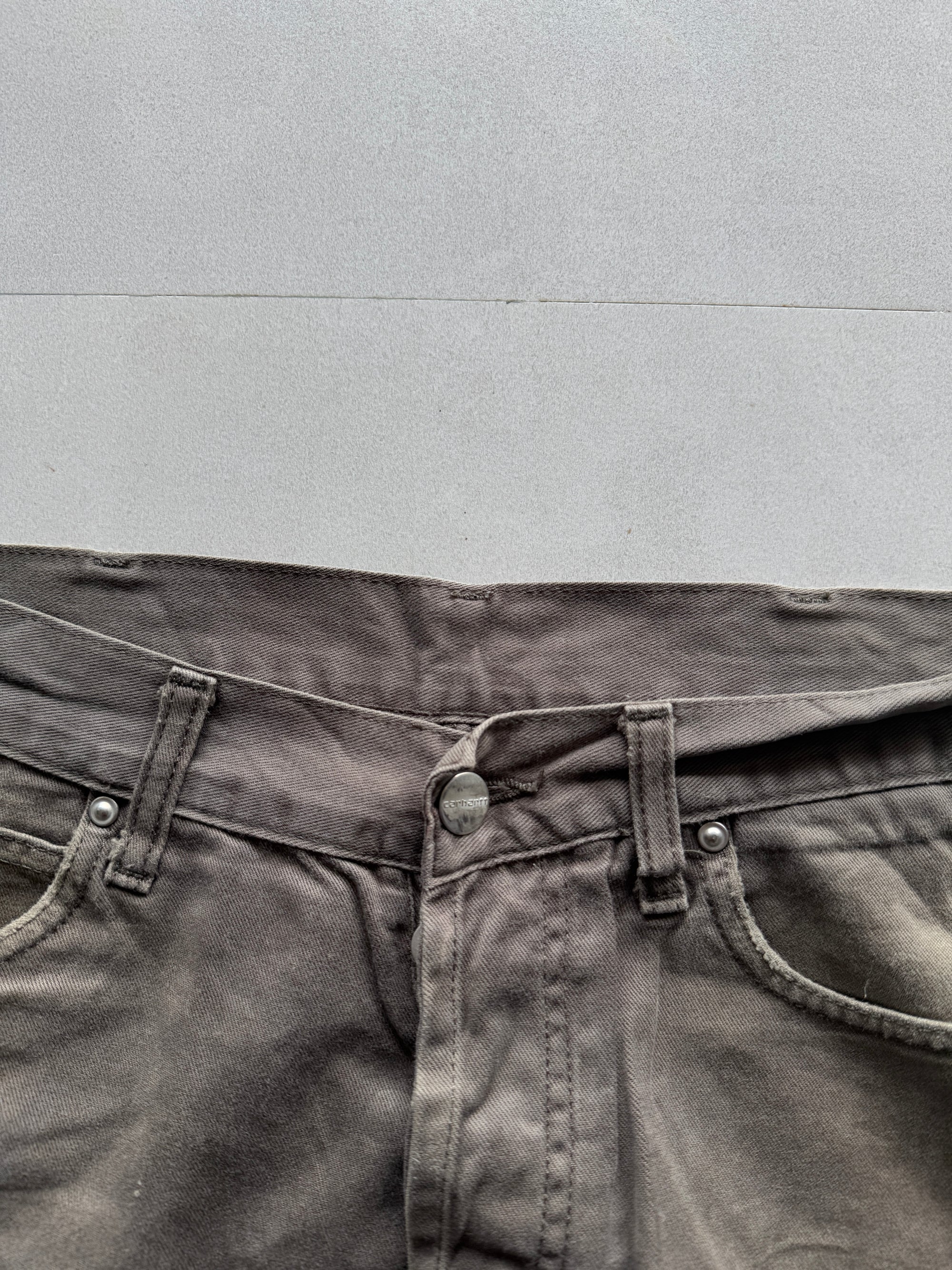 CARHARTT GREEN CARGO PANT - S