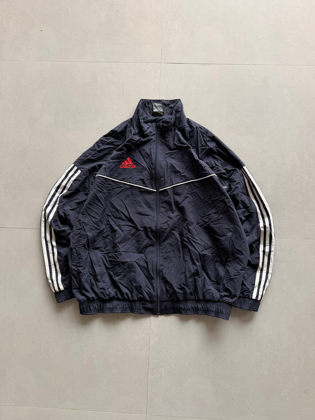 ADIDAS STRIPED JACKET - XL