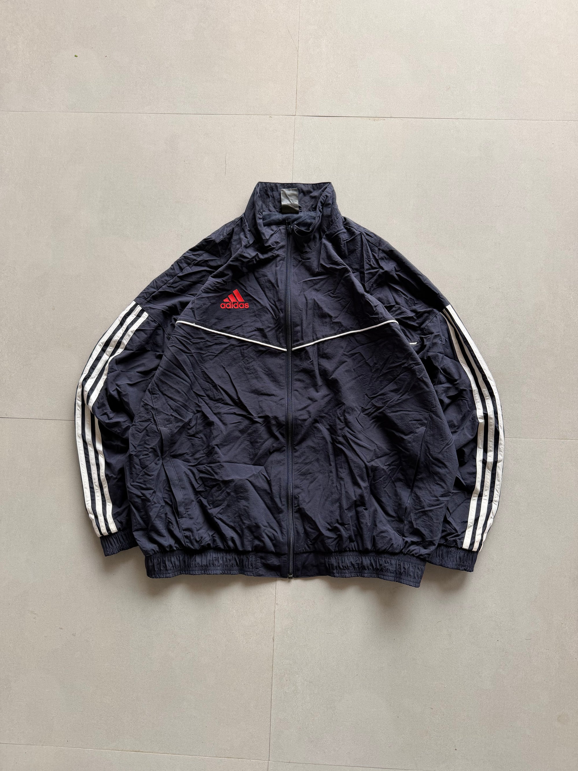 ADIDAS STRIPED JACKET - XL
