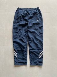 ADIDAS STRIPED BAGGY TRACK PANT - M