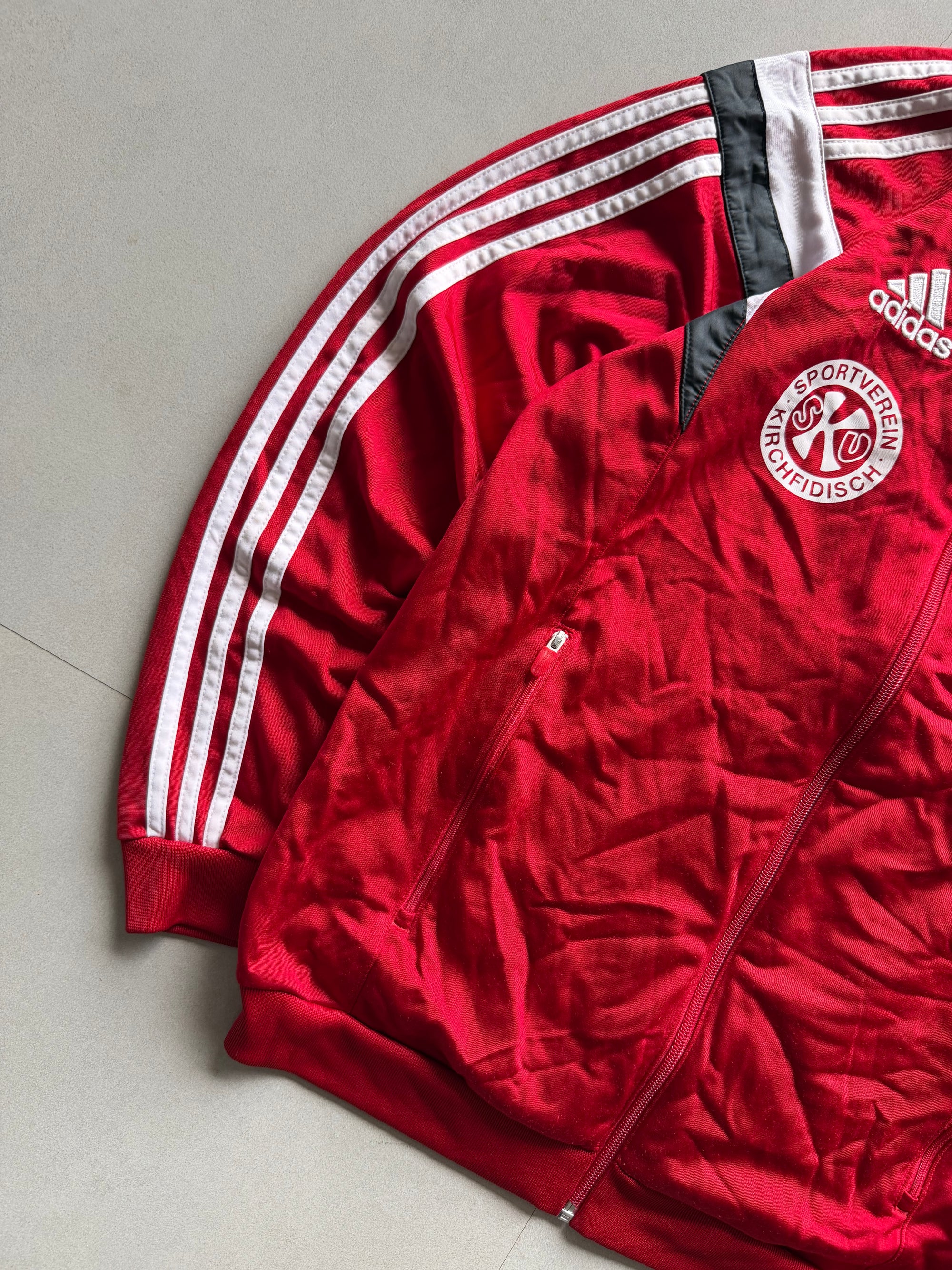 ADIDAS STRIPED JACKET - M