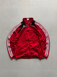 ADIDAS STRIPED JACKET - L