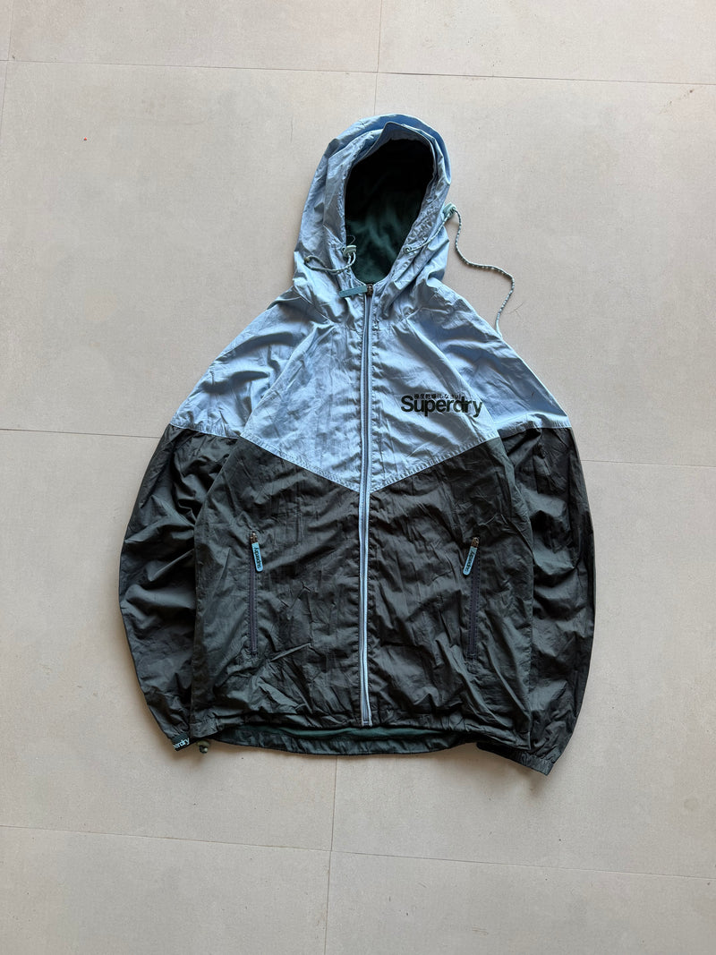 SUPERDRY HOODED JACKET - M
