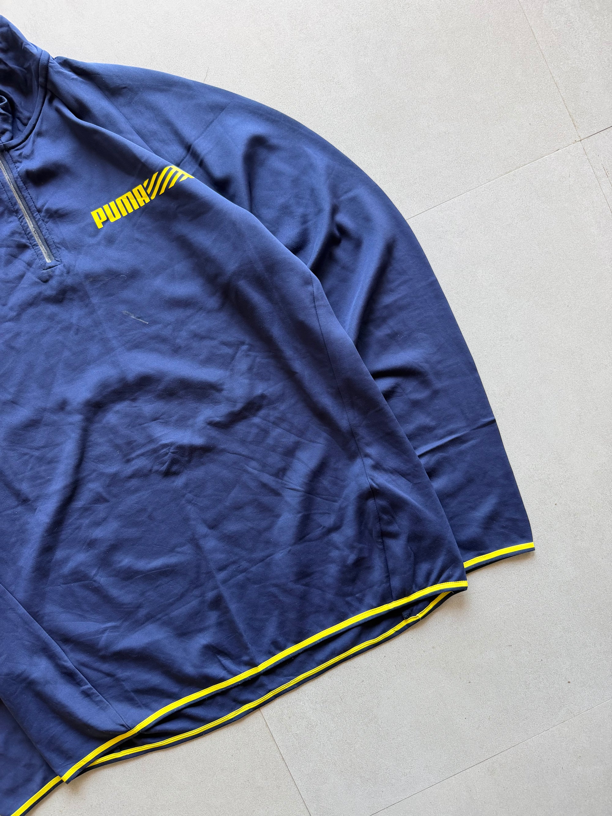 PUMA QUARTER ZIP JACKET - M