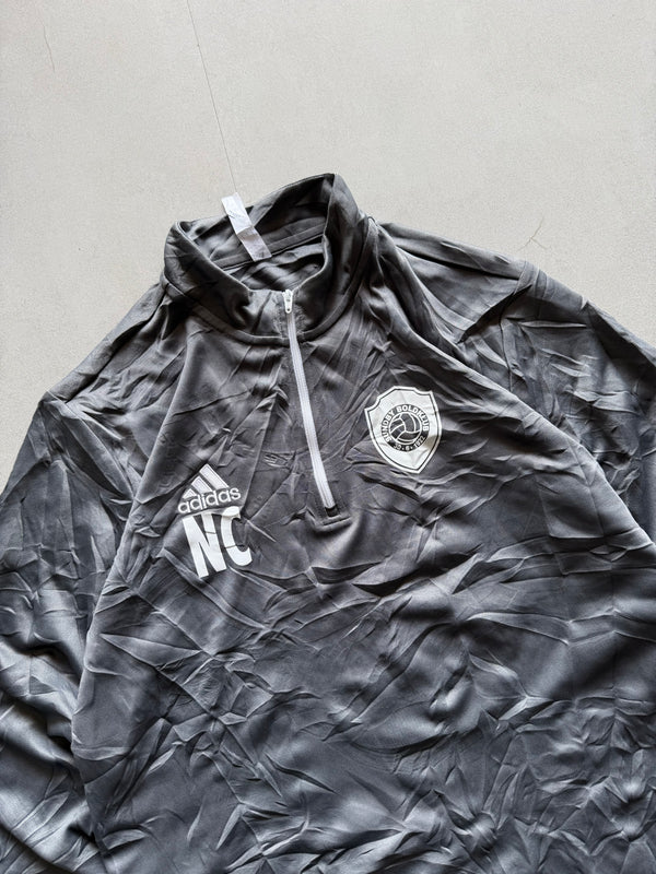 ADIDAS QUARTER ZIP JACKET - M