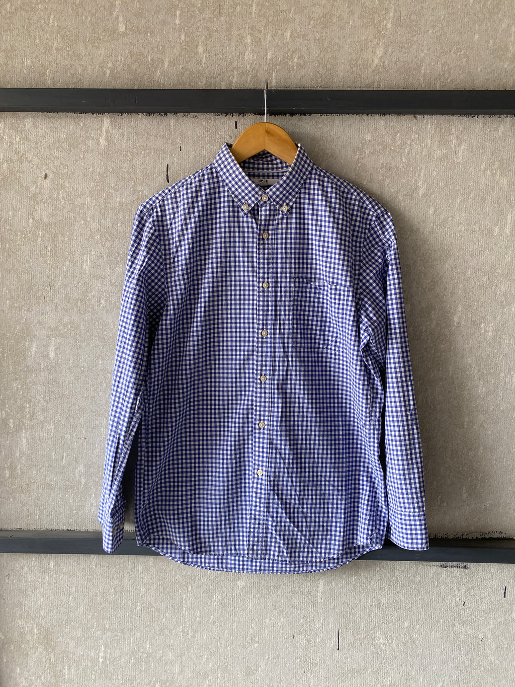 UNIQLO CHECKERD SHRT - S