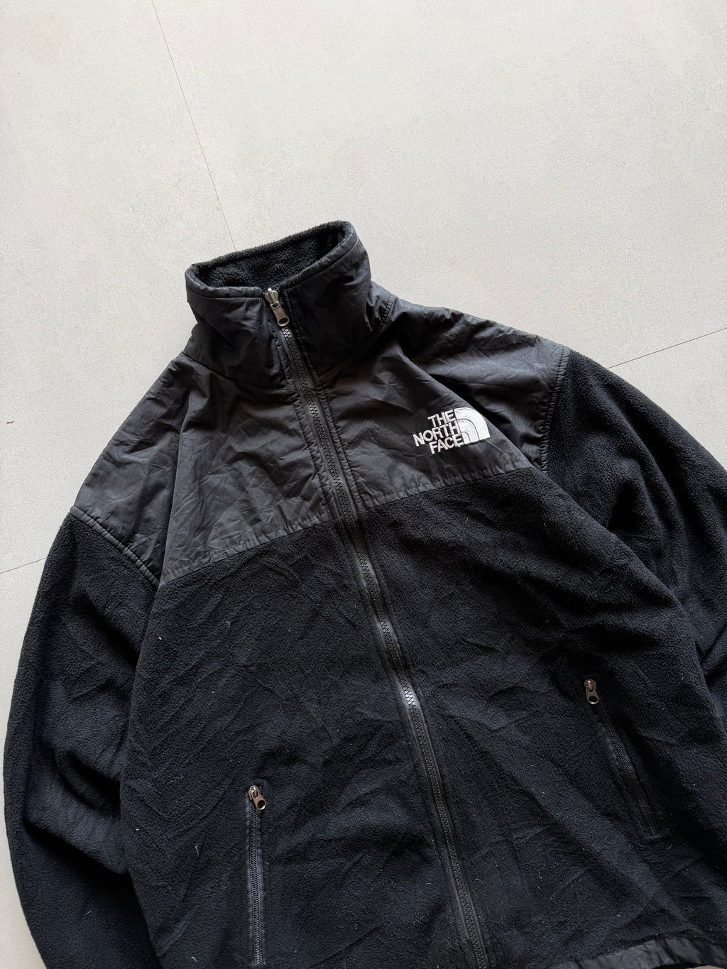THE NORTH FACE FLEECE JACKET - M