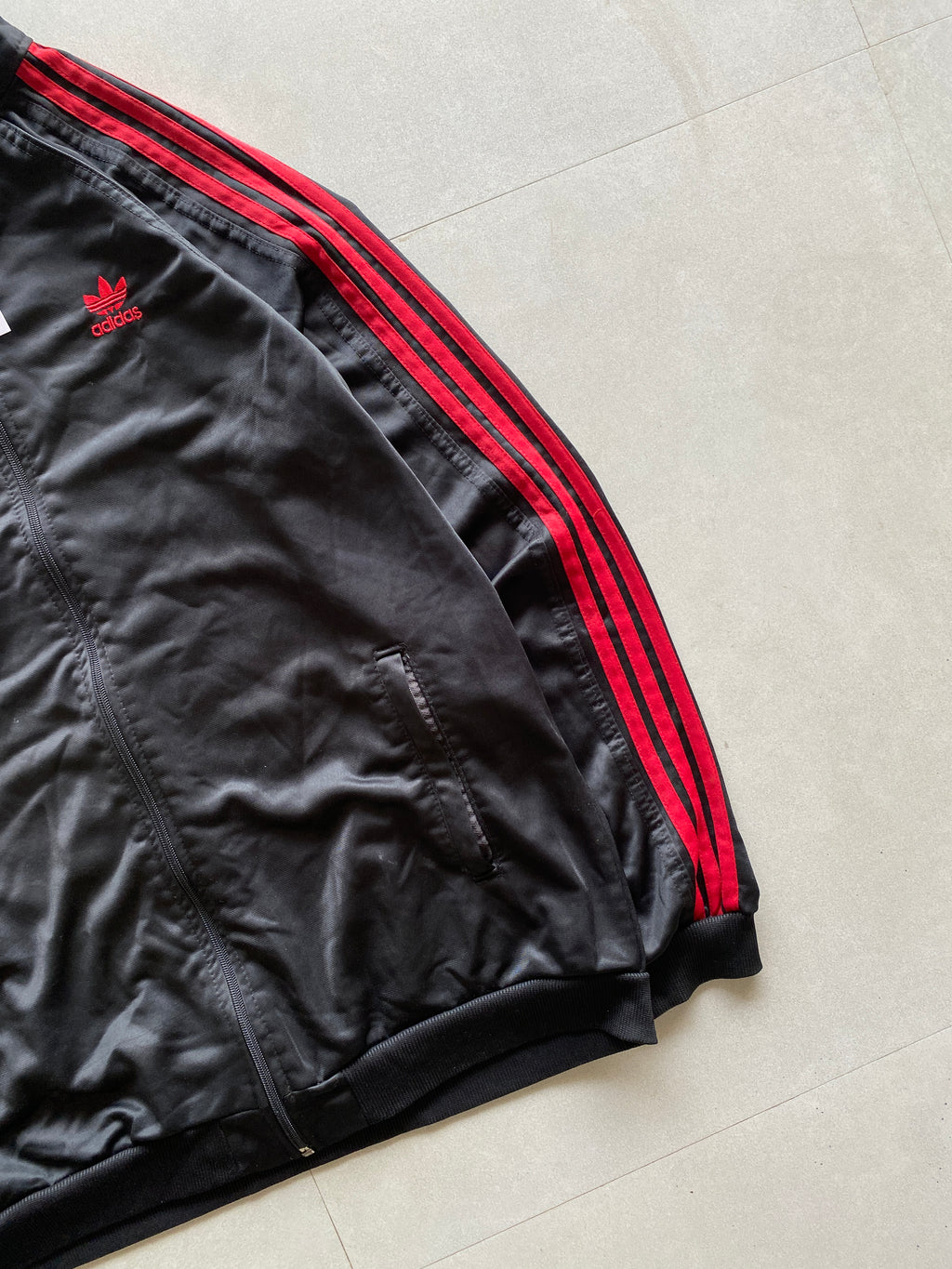 ADIDAS ORGINALS STRIPED JACKET - M