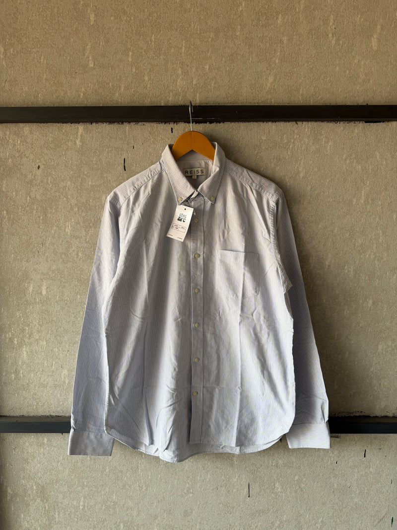 REISS STRIPED SHIRT - L ST148
