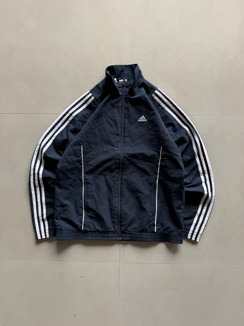 VINTAGE ADIDAS STRIPED JACKET - M