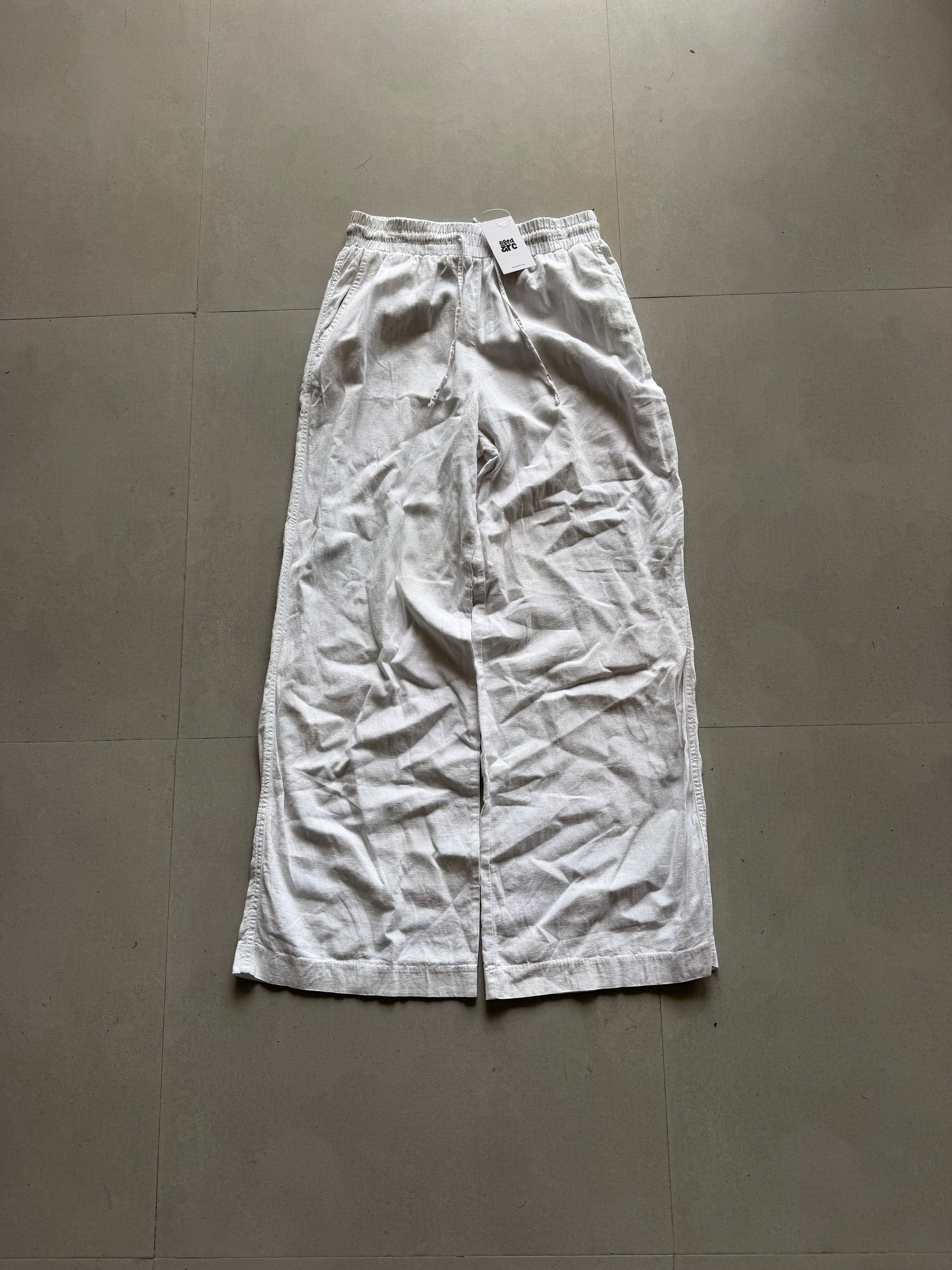 WIDE LEG LIINEN PANT LNP98 - S