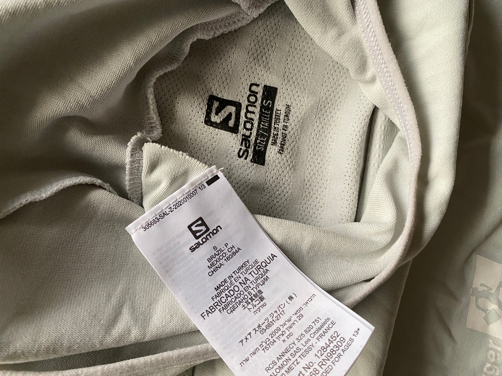 SALOMON DRI FIT HOODIE - S