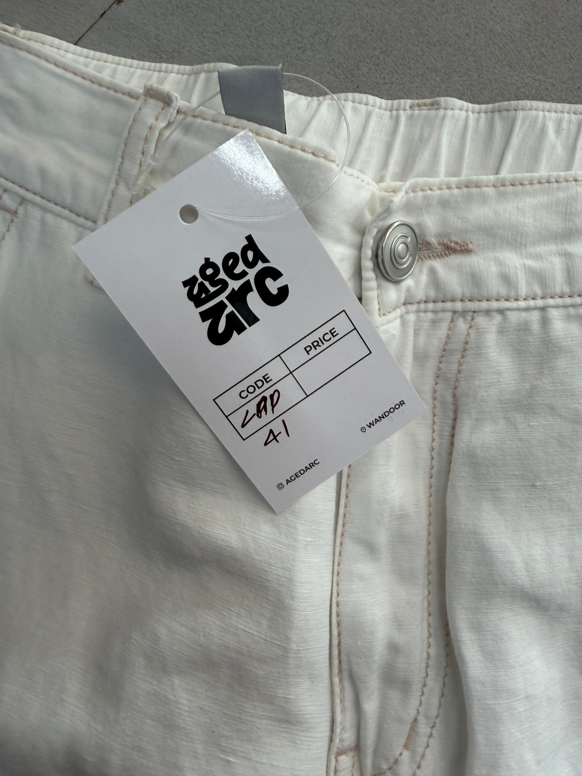 WIDE LEG LINEN PANT LNP41 - S
