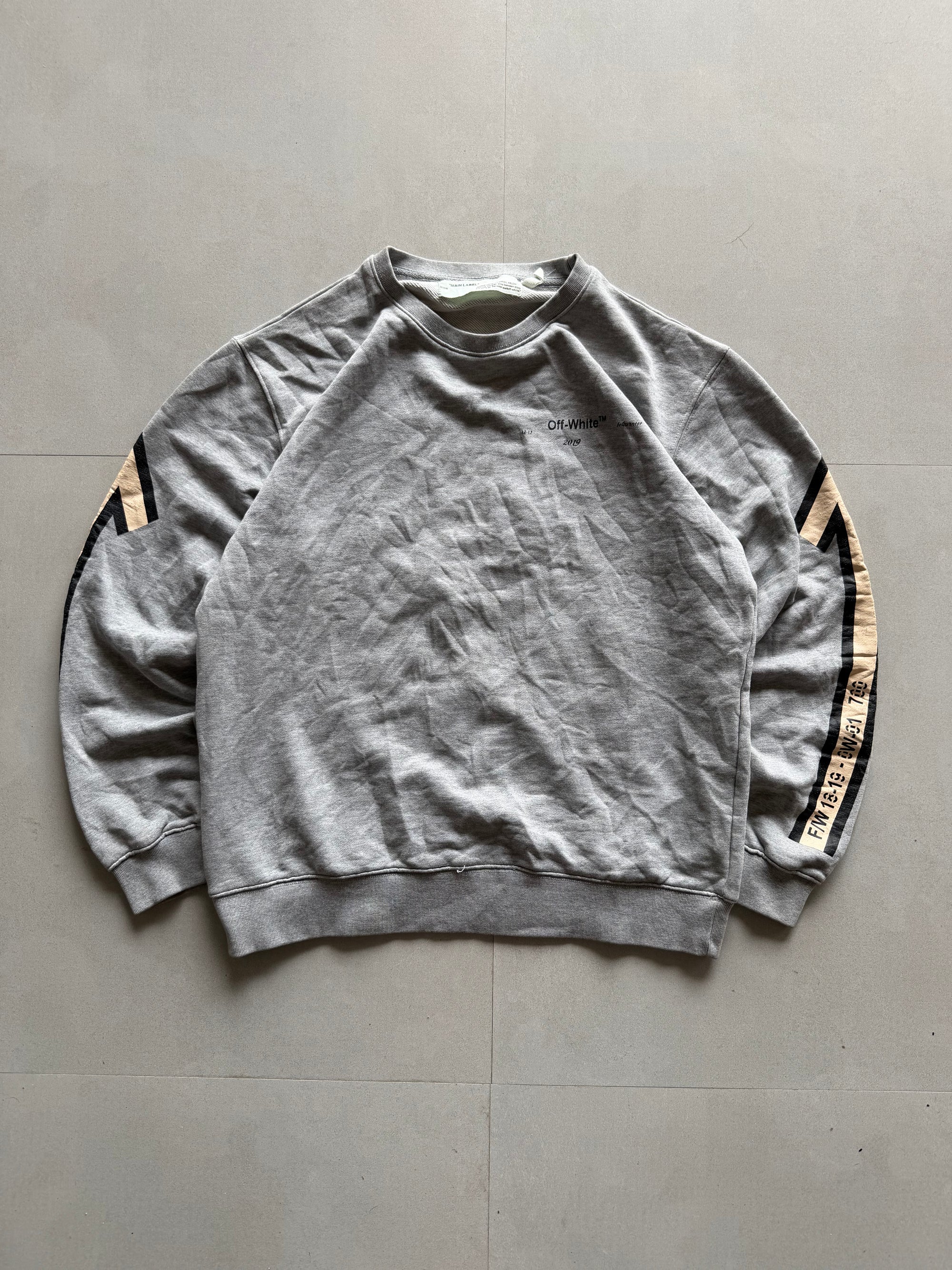 OFF WHITE SWEATSHRT - M