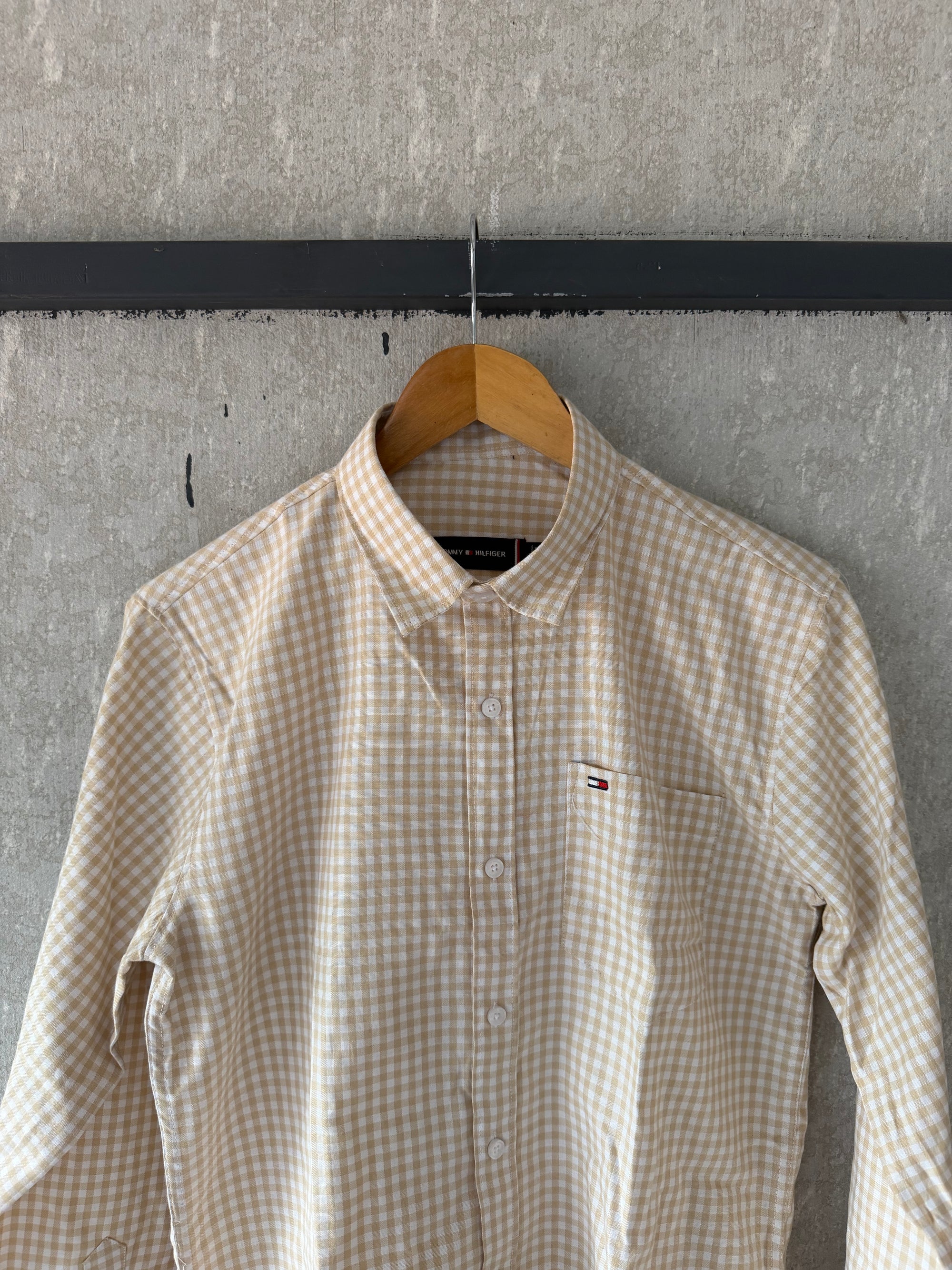 TOMMY HILFIGER CHECKERED SHIRT -  M-XL