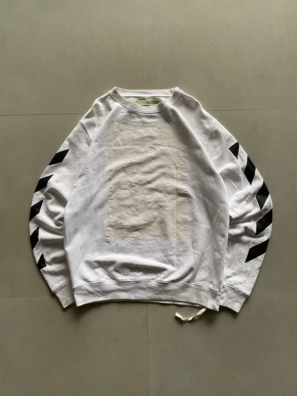 OFF WHITE SWEATSHIRT - L