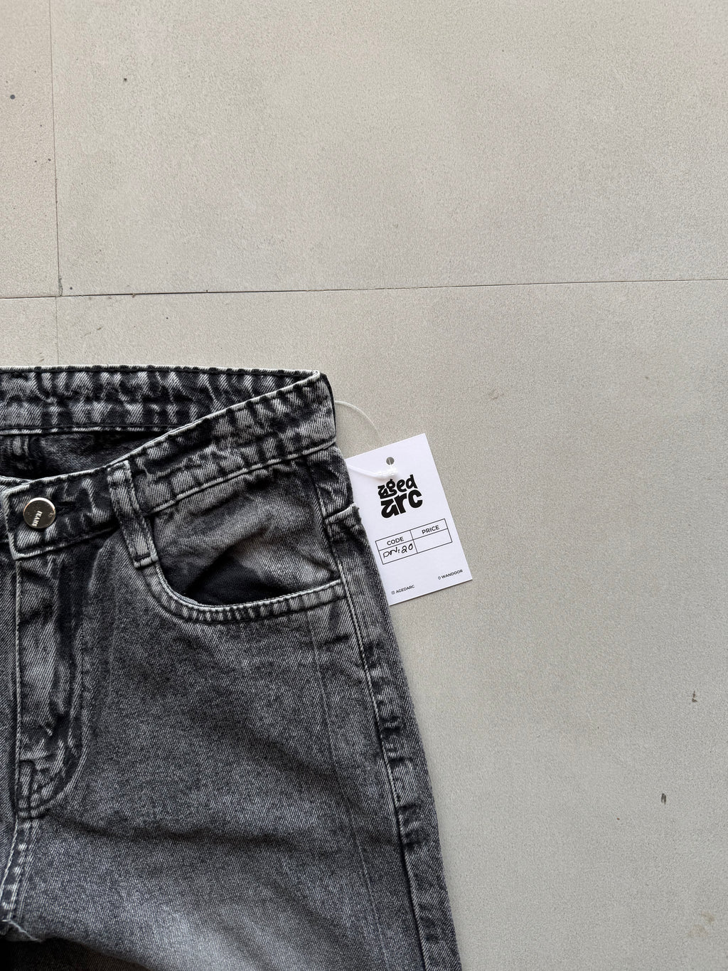 DN20 WIDELEG DENIM - XS
