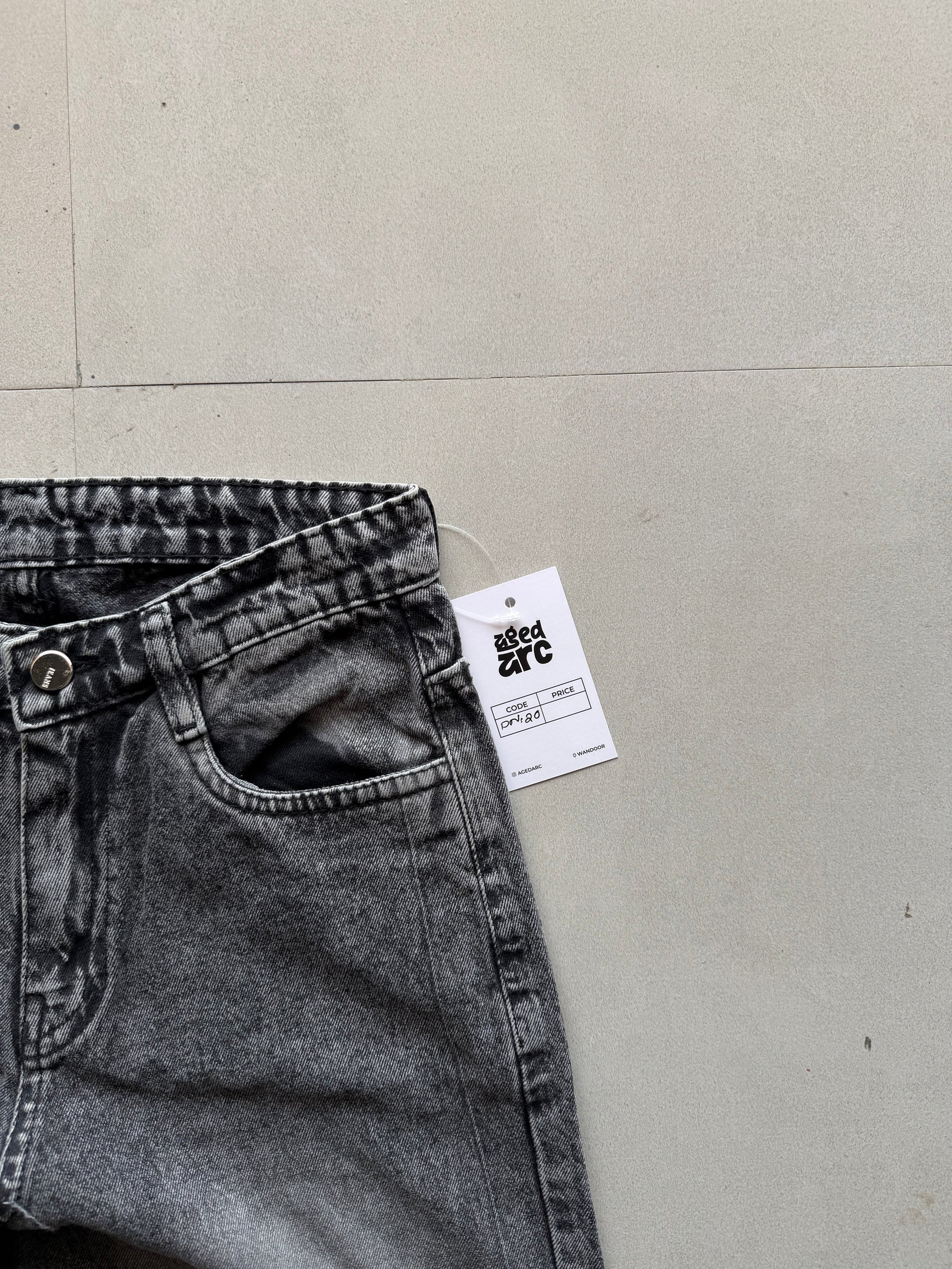 DN20 WIDELEG DENIM - XS