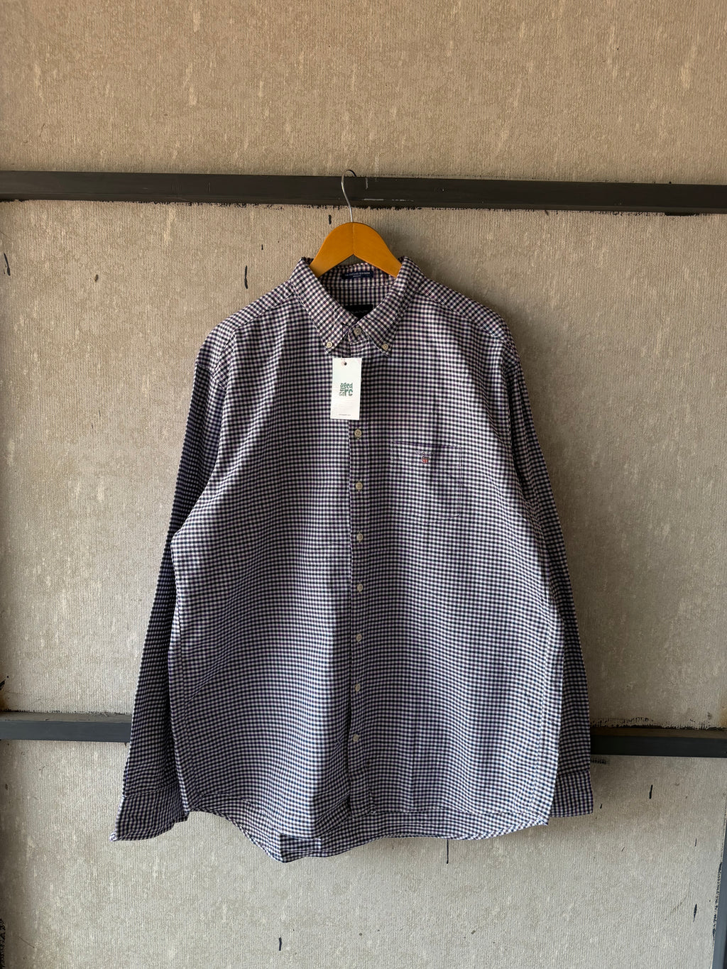 GANT CHECKERD SHIRT - XL ST132